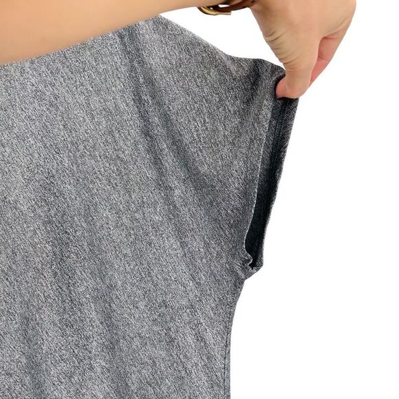 Athleta sunlover Hilo gray heathered upf asymmetric dress size small - Picture 5 of 10